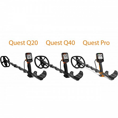 Отличия металлоискателей Quest Q20, Quest Q40 и Quest Pro