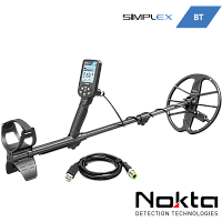 Купить noktamakro металлоискатель nokta simplex bt с катушкой 11'' dd
